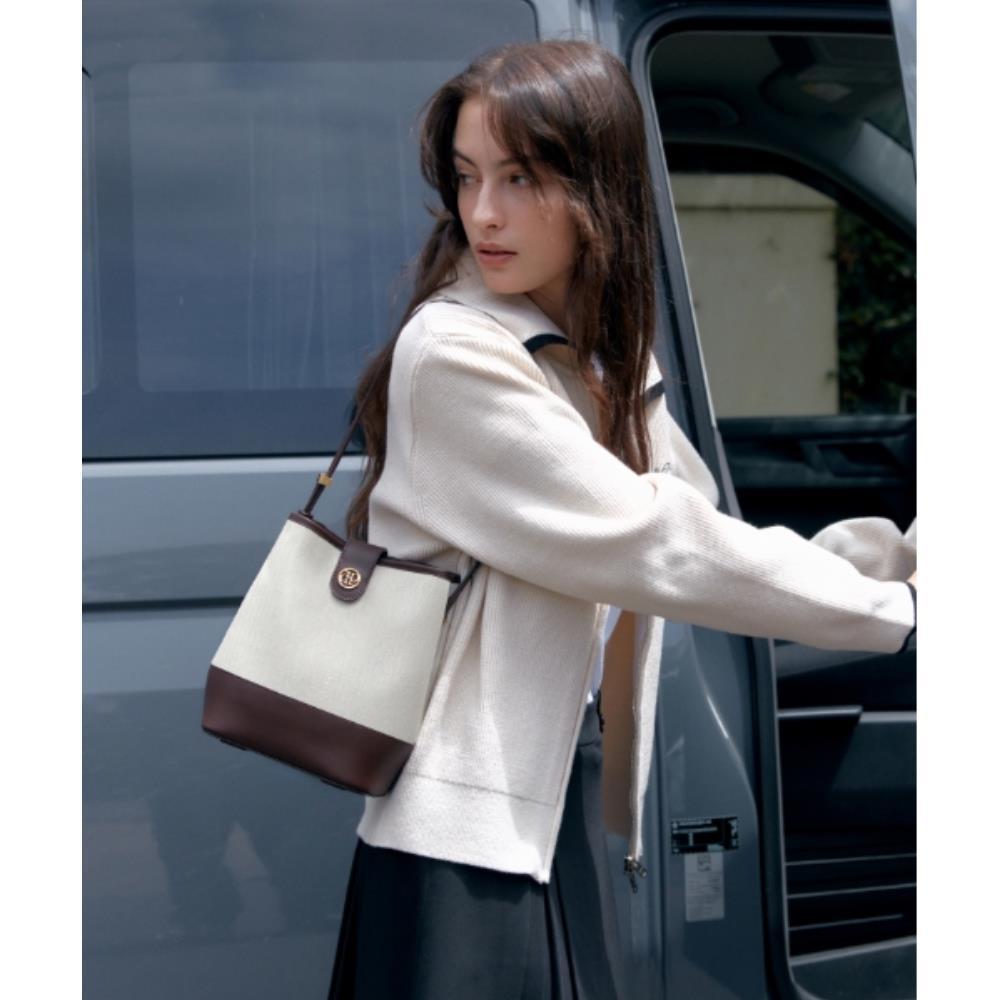 ●depound● Townback Bucket Shoulder Brown DP2500BG002DBRXX