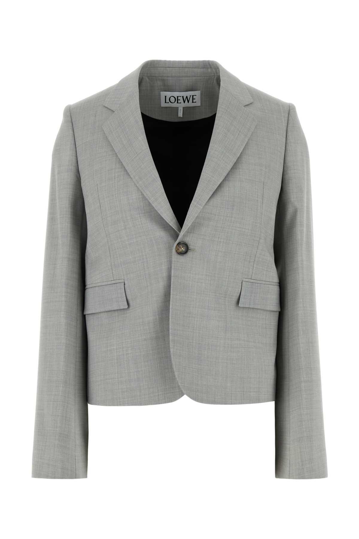 【関税&送料込】Loewe Grey Wool Blazer