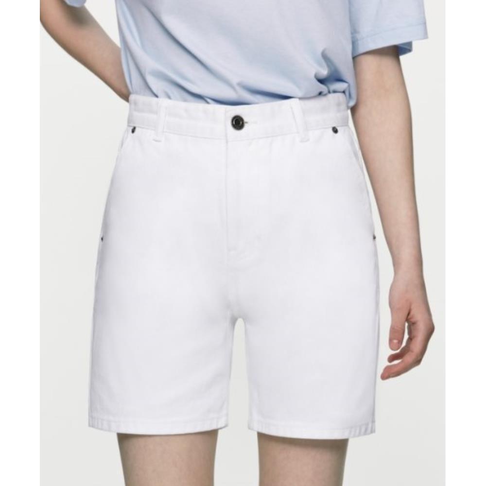 ●depound● denim shorts white DP2335DN001MWHS