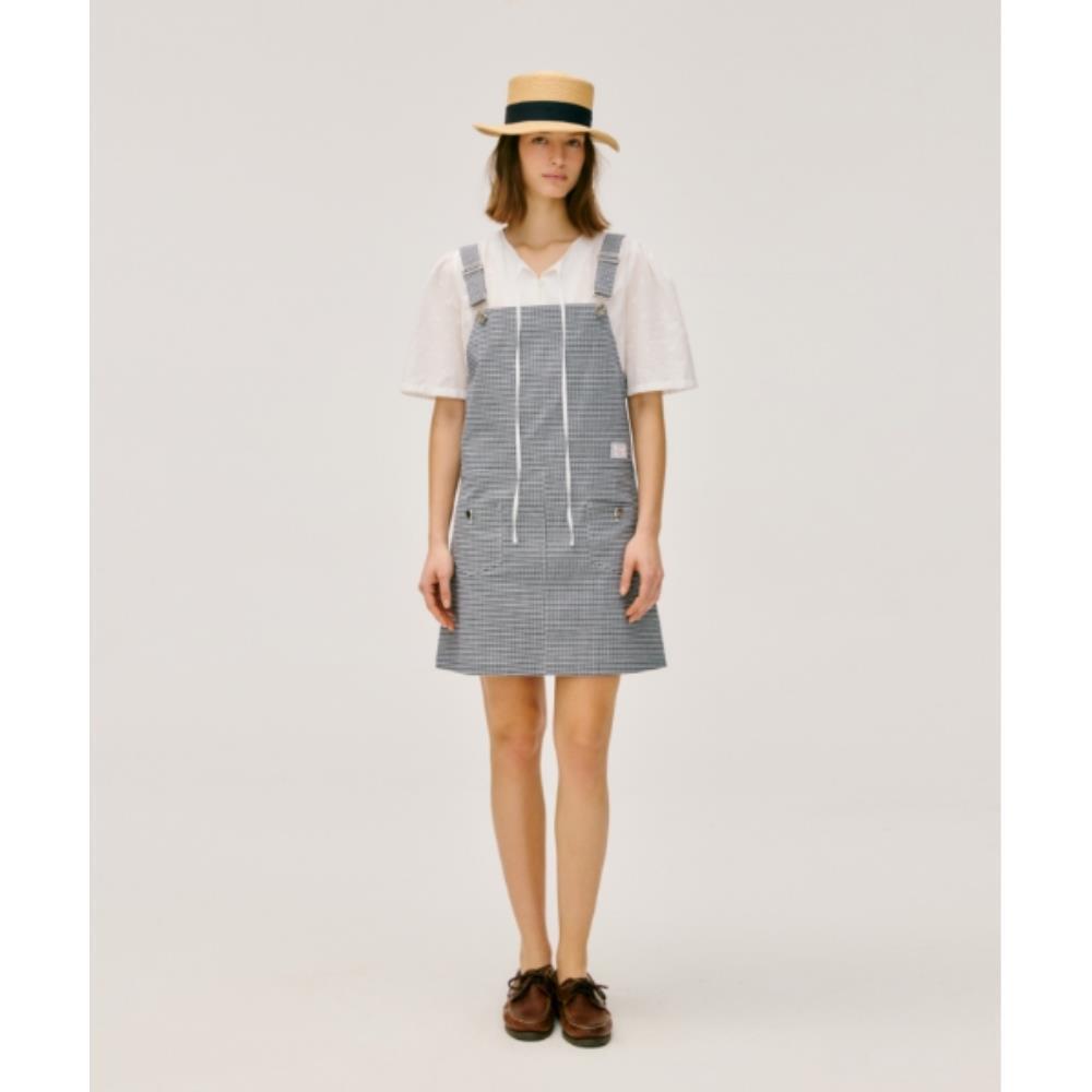 ●depound● Check Overall One Piece Navy DP2535OP005MNAFR