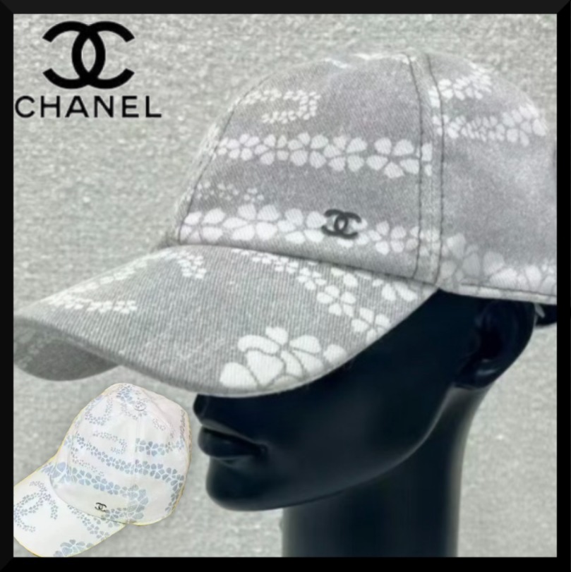 【お洒落で可愛い】【CHANEL】キャップ CCロゴ