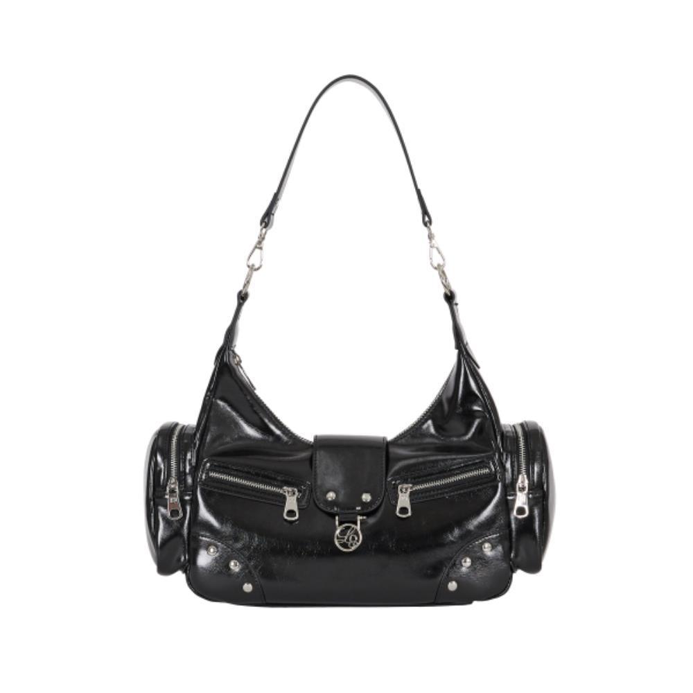 ●ILLIGO● Ruby Stud Shoulder Bag Black 5013465778