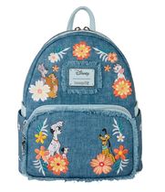 【Loungefly】ディズニードッグス＆キャッツ デニム リュック