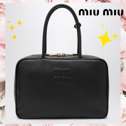 【miumiu】レザー ボー ショルダ―