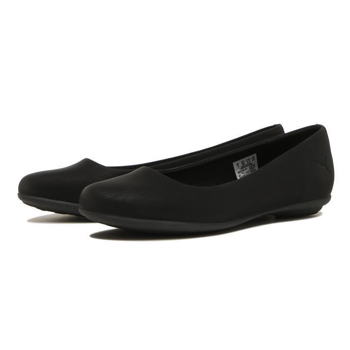 国内配送 PUMA W YONGI FLAT BLACK/BLACK