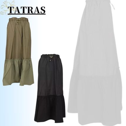 ブラック（黒）系 TATRAS(タトラス) スカート(レディース