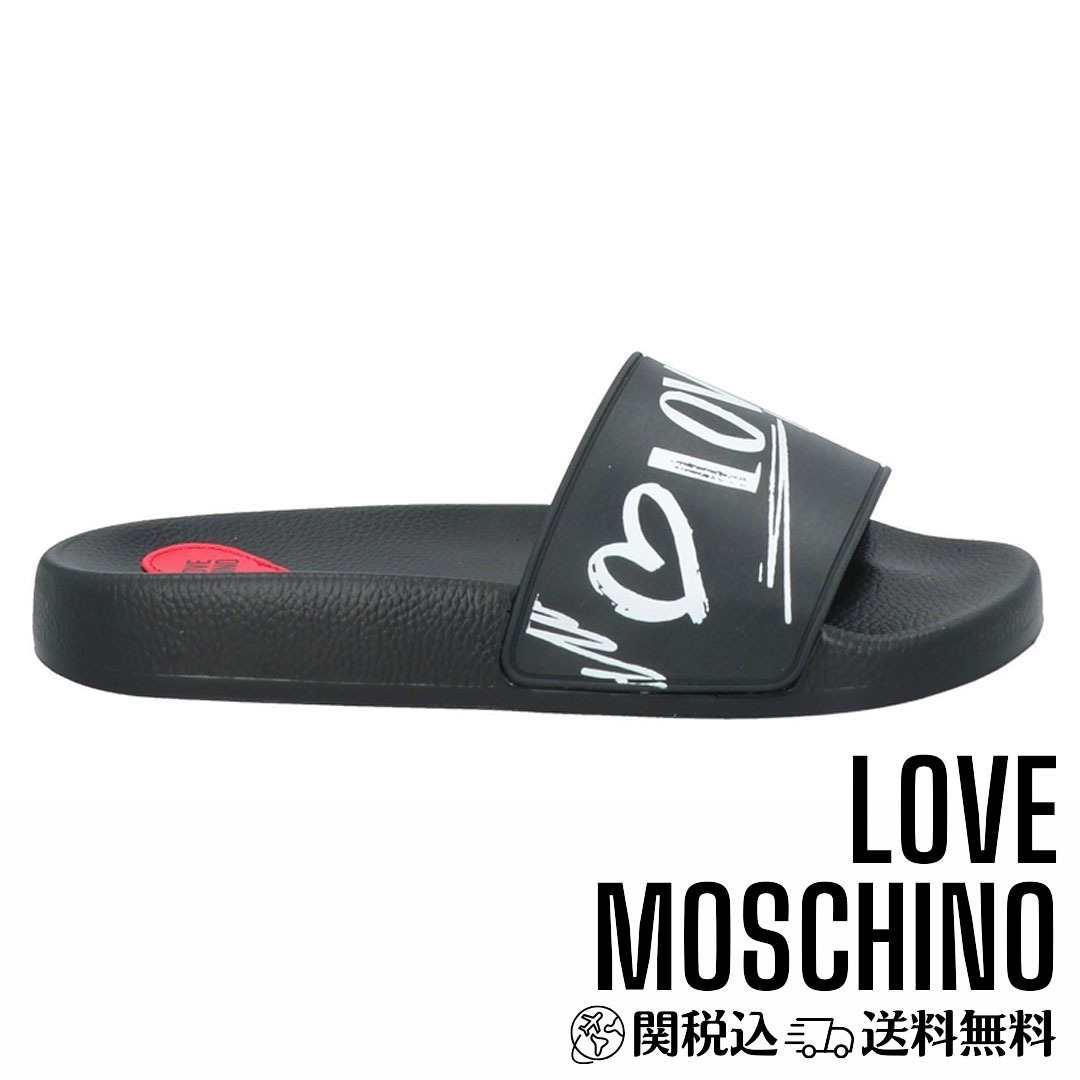 関税込送料無料【LOVE MOSCHINO】スポーツサンダル ロゴ