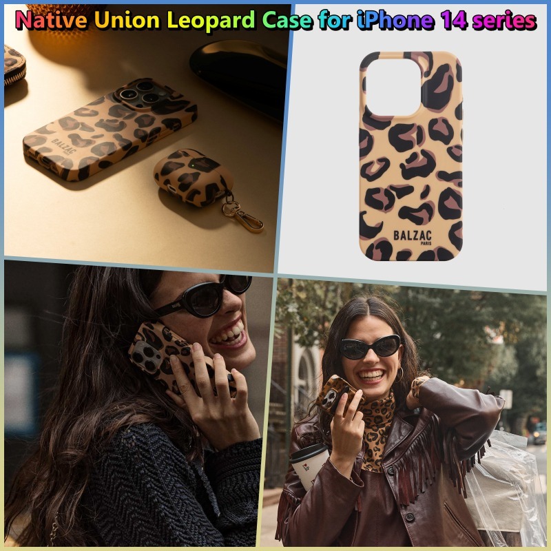 ★Native Union★Leopard Case for iPhone 14シリーズ (人気)