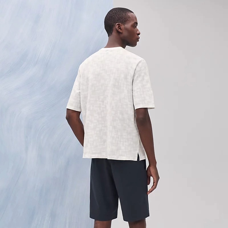 ☆夏オススメ☆HERMES 《Calques en H》Tシャツ