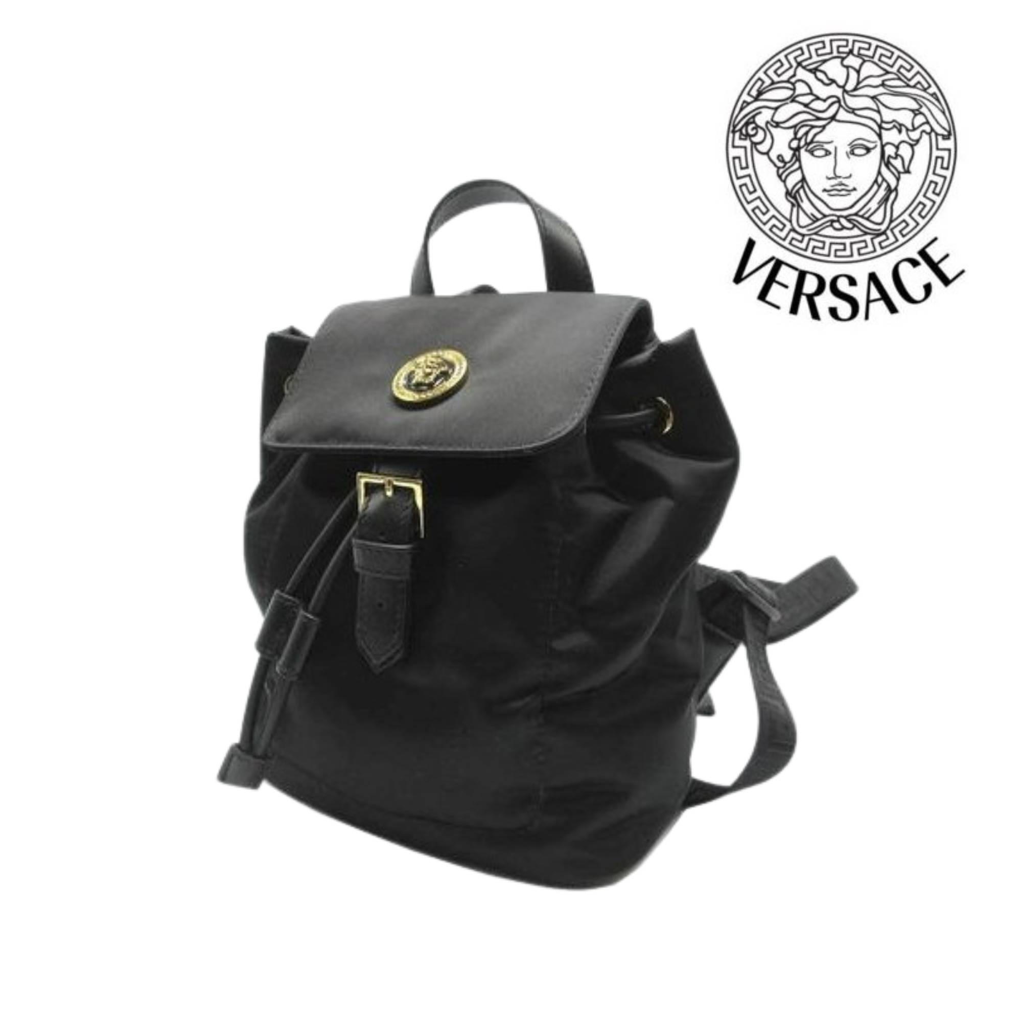 ★送料関税込★VERSACE メデューサ ナイロン バックパック
