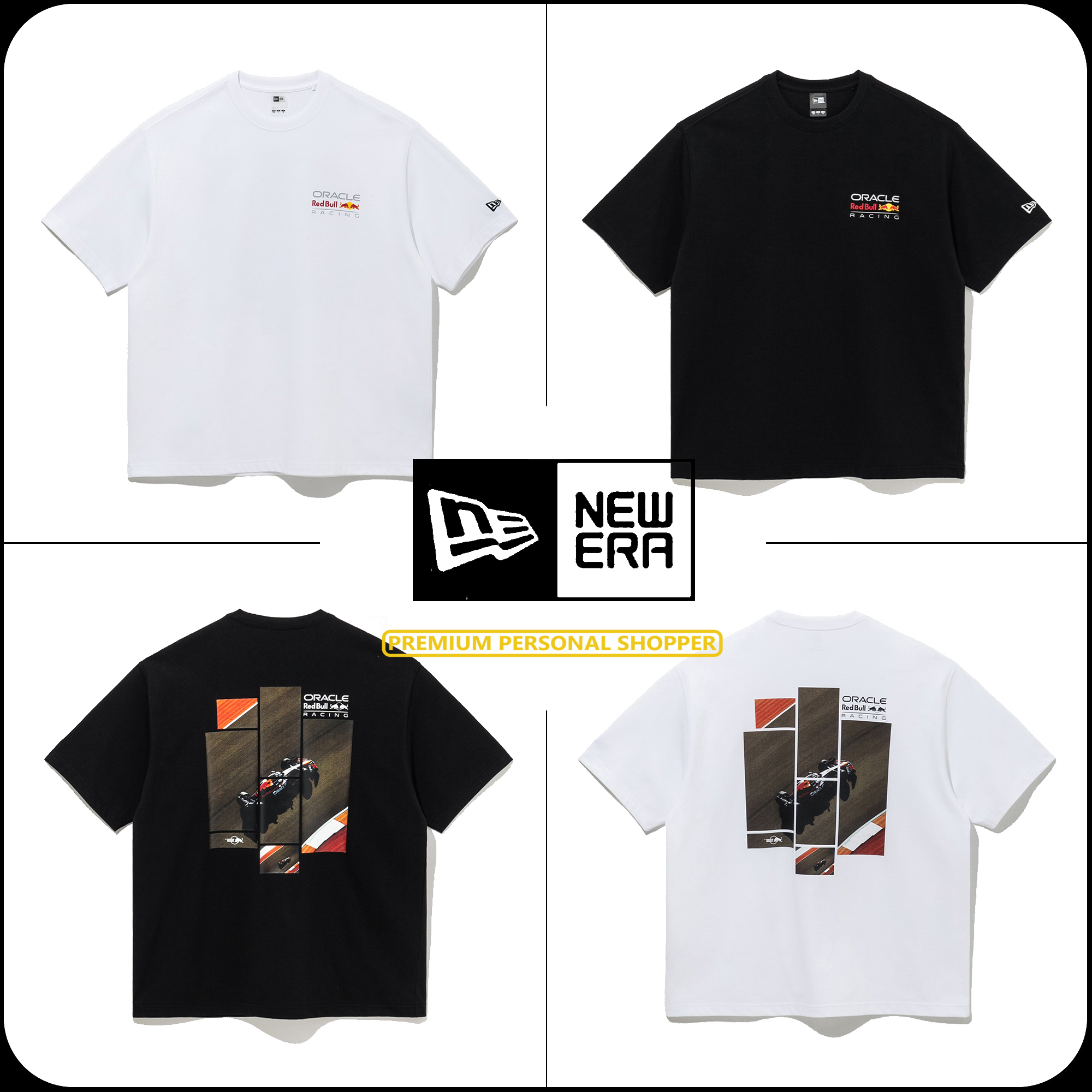 [New Era]★NEW ERA X ORACLE RED BULL RACING PHOTO T-SHIRT