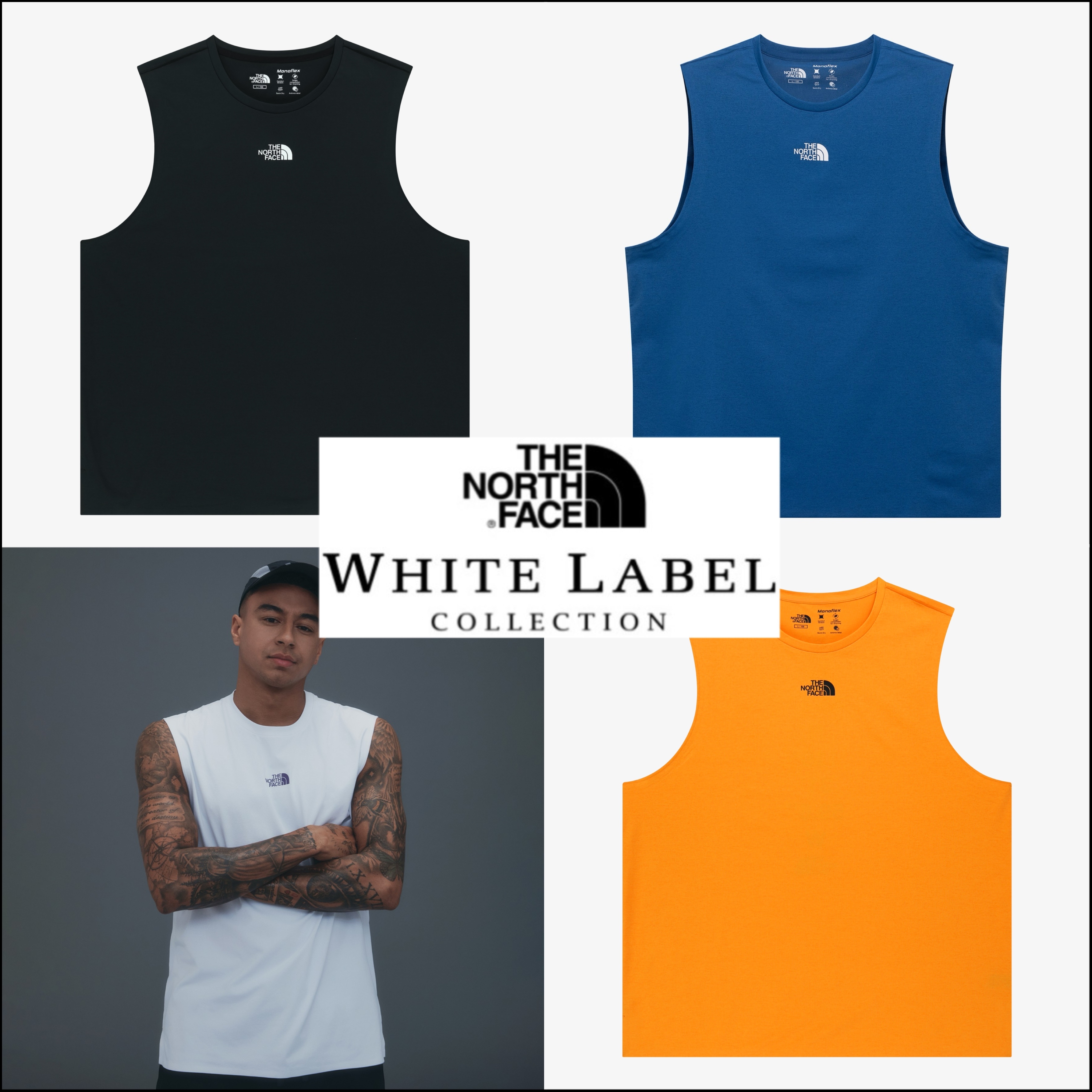 【韓国THE NORTH FACE WHITE LABEL】VENTRUN SLEEVELESS