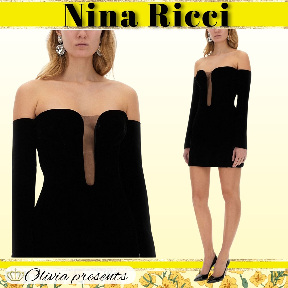 Nina Ricci>>ミニコルセットドレス