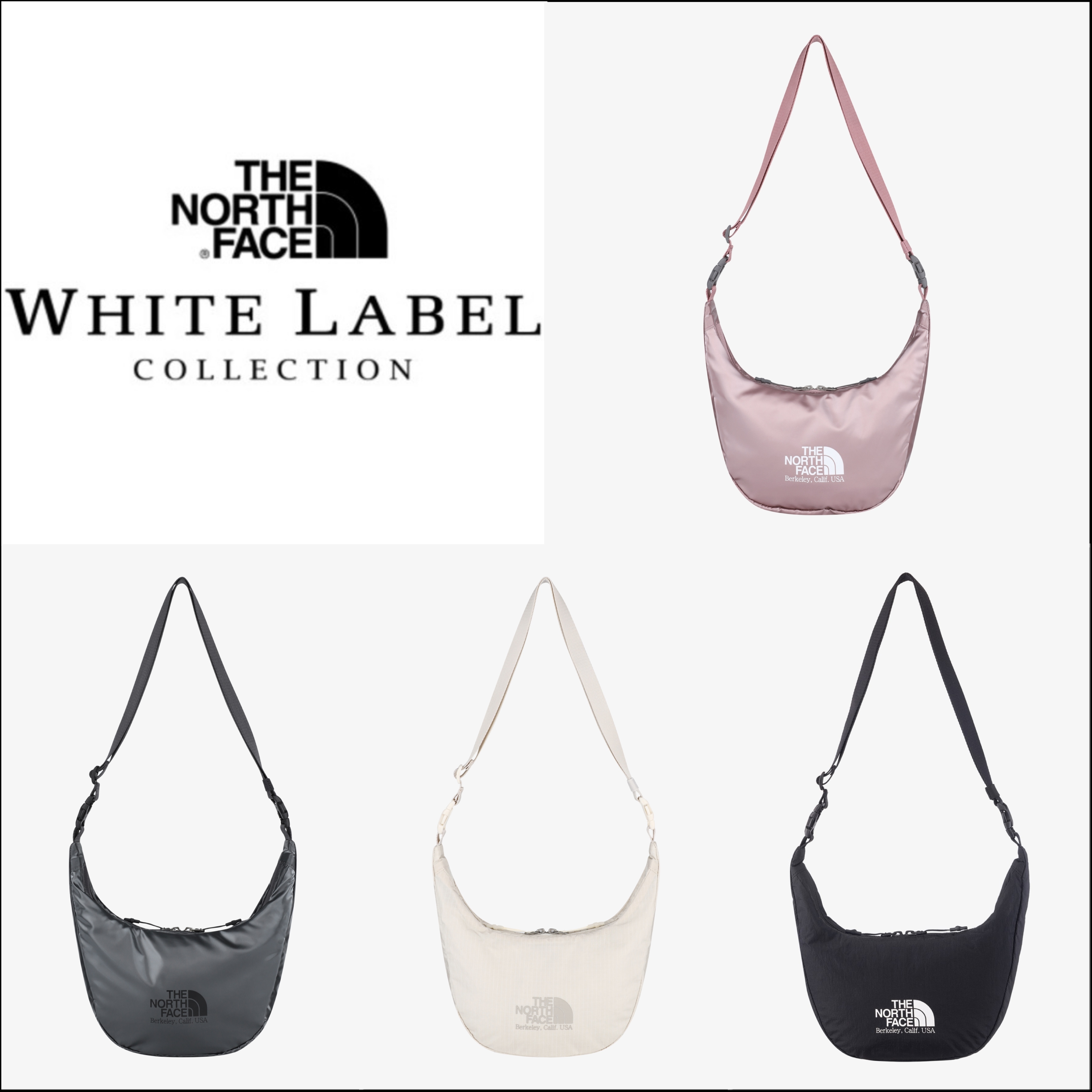 【韓国THE NORTH FACE WHITE LABEL】WL HOBO BAG MINI