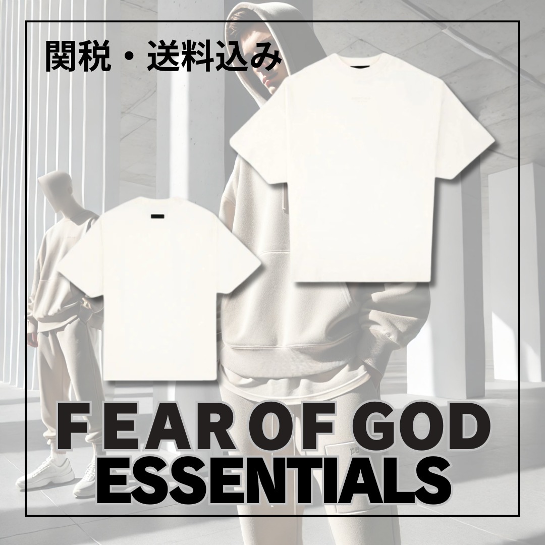 関税込み＊FEAR OF GOD ESSENTIALS＊FW23 Tシャツ ホワイト