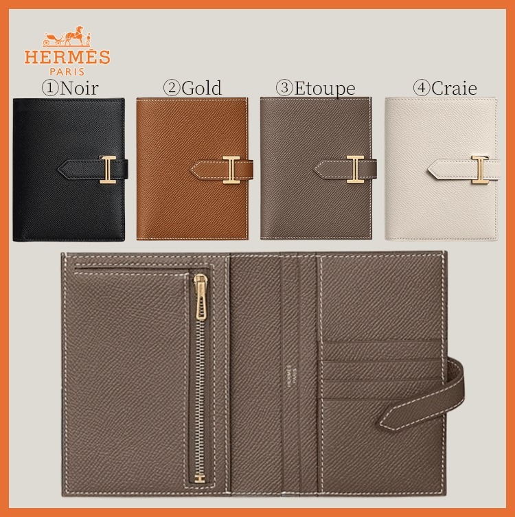 【大人気☆１つは欲しい☆】HERMES ベアン コンパクトウォレット