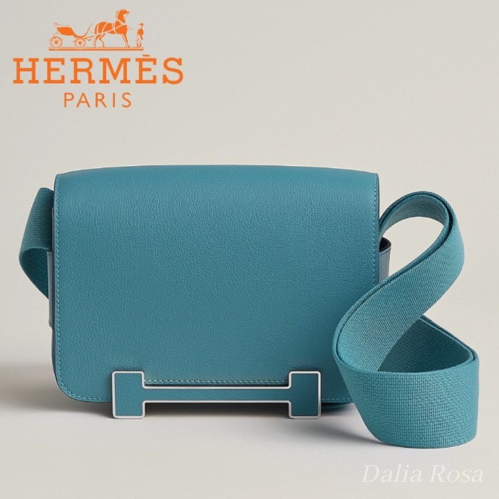 洗練と遊び心を纏う【HERMES】ゲタバッグ エバーカラーカーフ