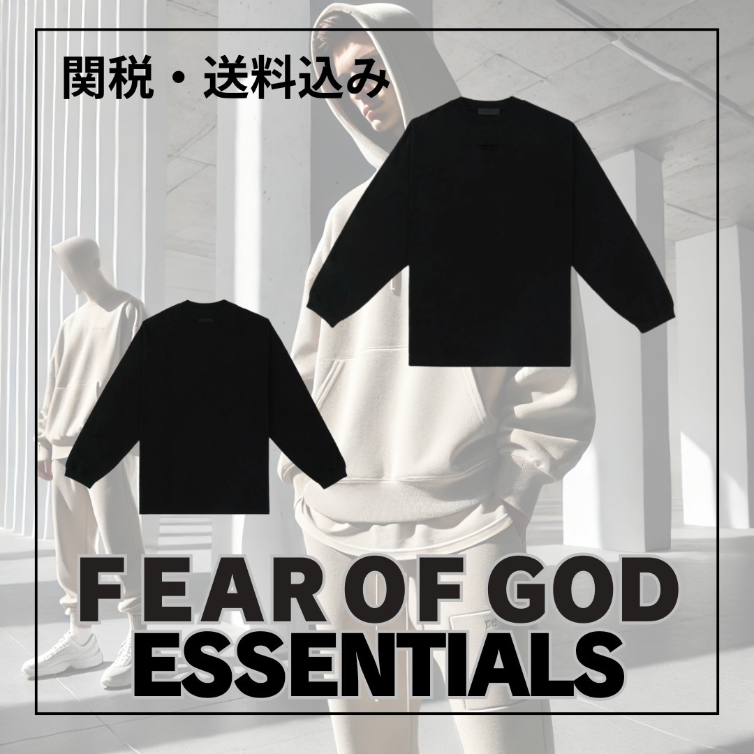 関税込＊FEAR OF GOD ESSENTIALS＊FW23 ロングスリーブ Tシャツ