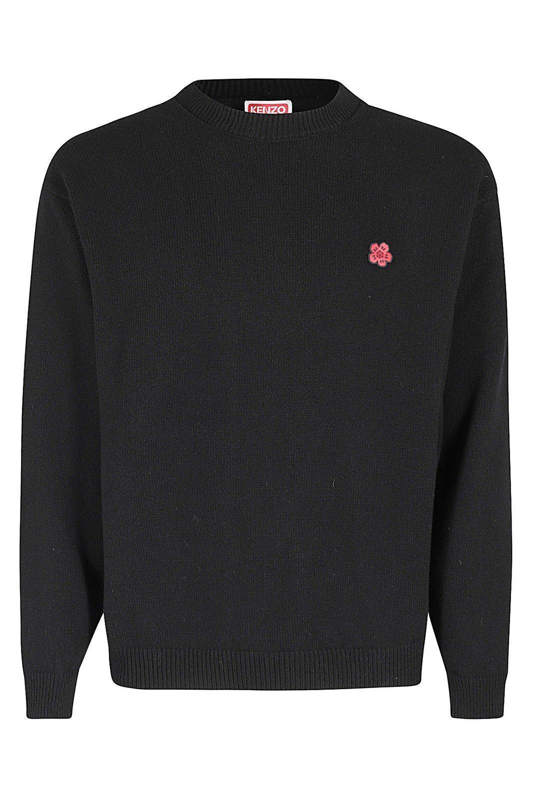 【送料&関税込】Kenzo Boke Flower Embroidered Crew Neck Jump