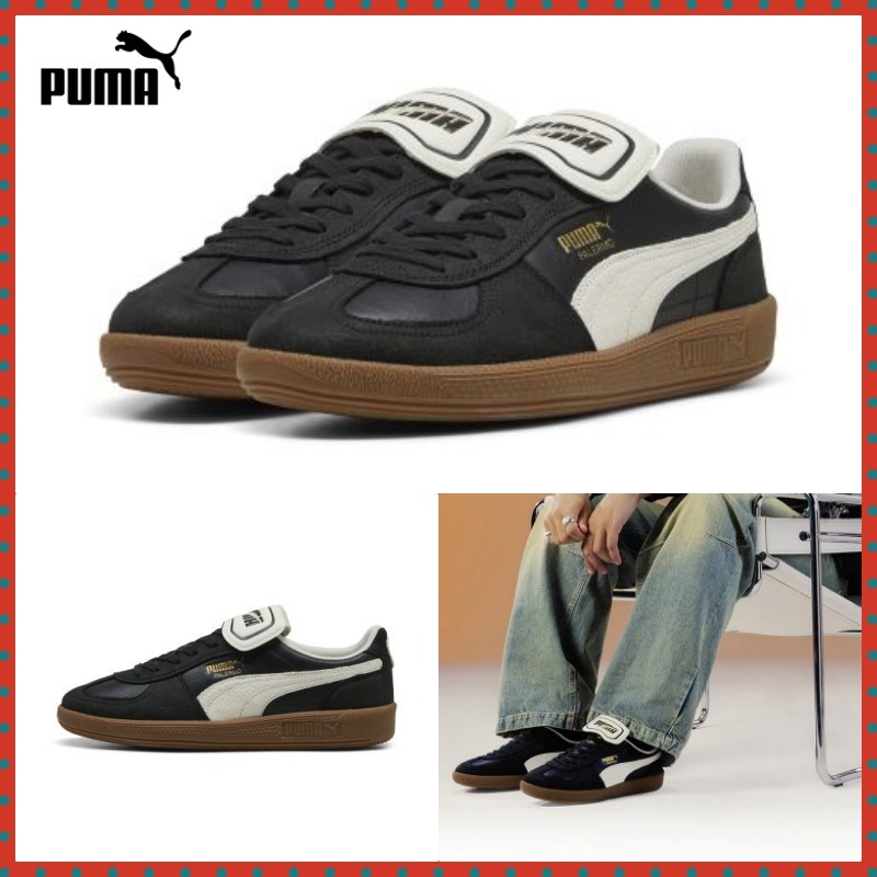 スニーカー PUMA Palermo Premium Black White 40174402