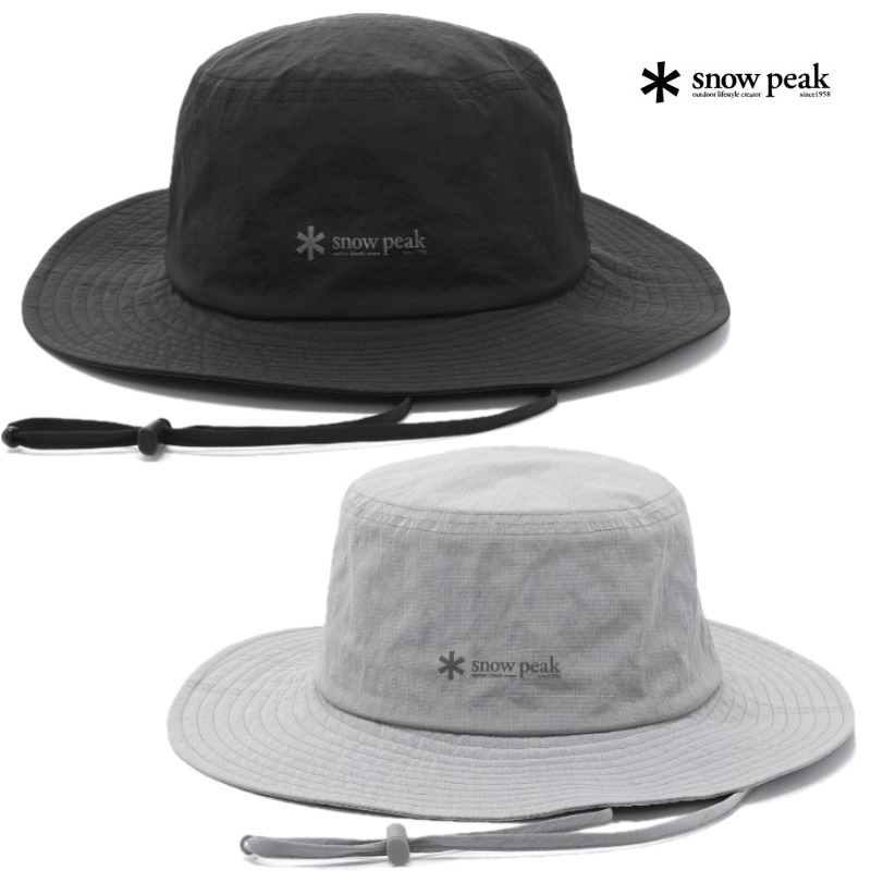 snow peak ユニセックス Taslan ワイドハット 2colors