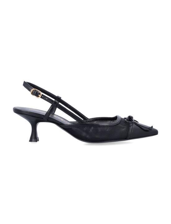 サンダル・ミュール STUART WEITZMAN Women Sandals SK650MSP BLK BLACK