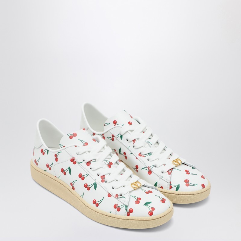 シューズ・サンダルその他 Valentino Garavani Royco sneaker white with Cherryfic patter