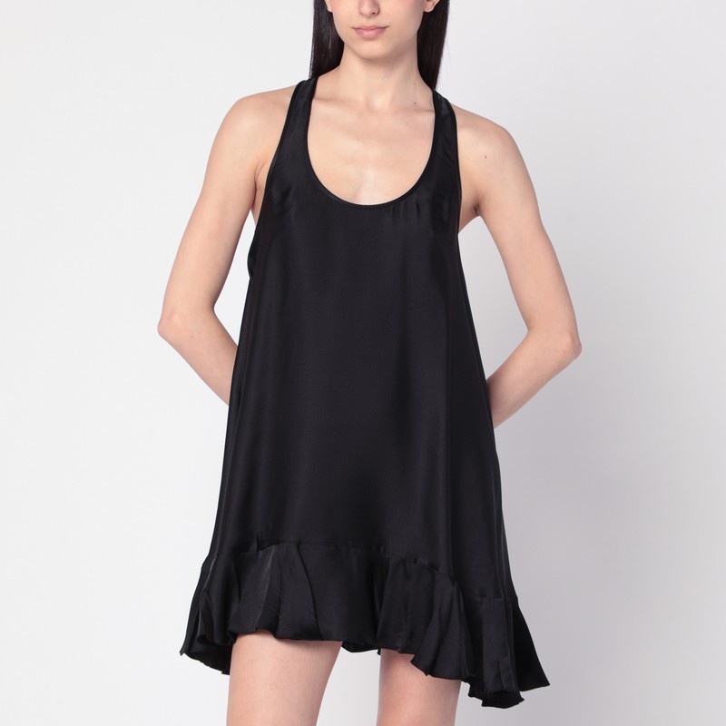 ワンピースその他 ANINE BING Black Lilith dress in silk blend