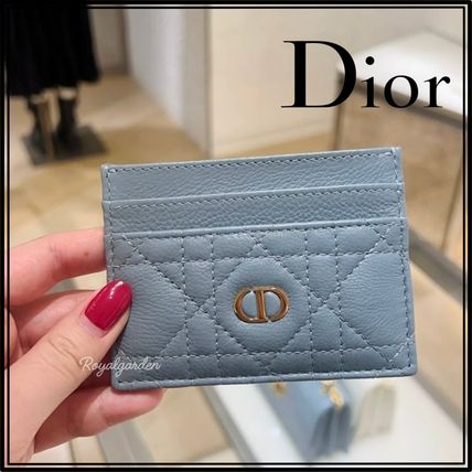 【甘めピンク♪】DIOR★Dior Caro Freesia カードホルダー サッと取り出しやすい☆】Dior Caro Freesia カードホルダー