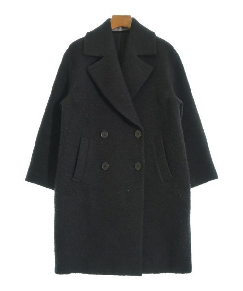 theory luxe セオリーリュクス ピーコート 黒 0195425A0143