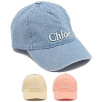 大人もOK★Chloeクロエ★アイレット デニムバケットハット 大人もOK! Chloe アイレット デニム バケット ハット (Chloe