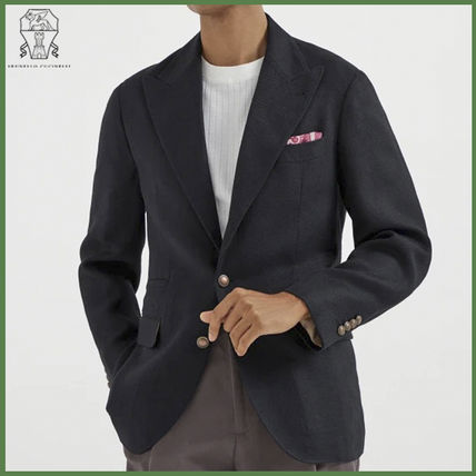 【25％OFF】 BRUNELLO テーラードジャケット CUCINELLI(ブルネロクチネリ) ジャケット・アウター
