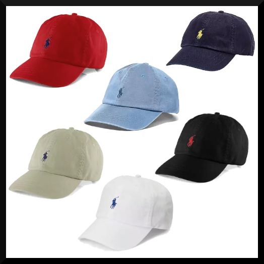 キャップ RALPH LAUREN Cotton Chino Baseball Cap
