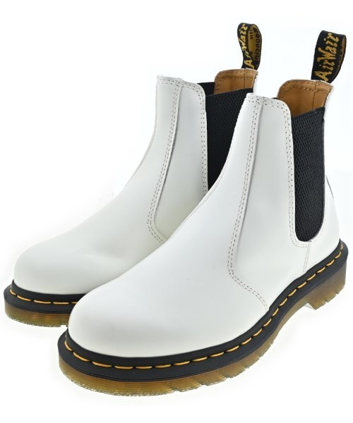 Dr.Martens ドクターマーチン ブーツ 白x黒 0121625M0050