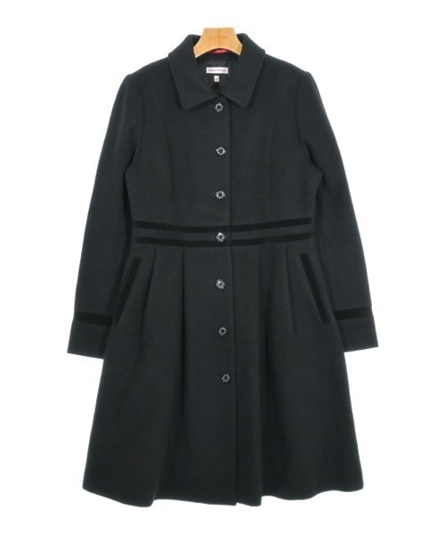 DRESSTERIOR ドレステリア ステンカラーコート 黒 0123725M0289