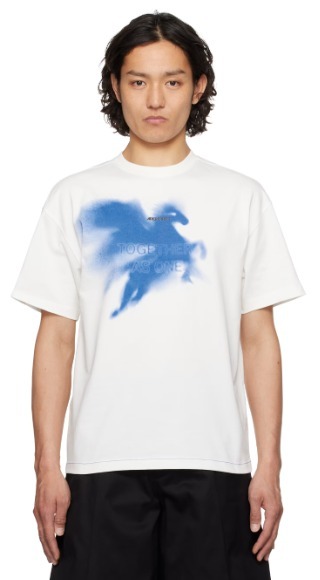 ADER error（アーダーエラー） ホワイト 0108 Tシャツ