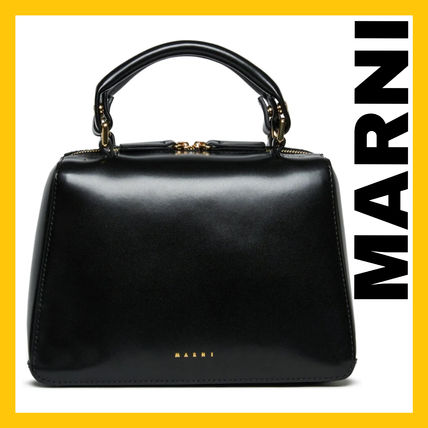 大人もOK★MARNI マルニ ロゴ ショルダーバック 関税送料込