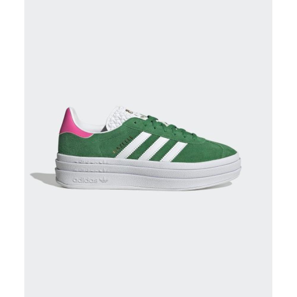 ◆adidas◆ Gazelle Bold Green Pink IG3136