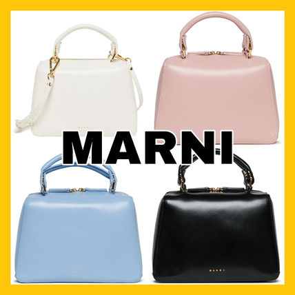 大人もOK★MARNI マルニ ロゴ ショルダーバック 関税送料込