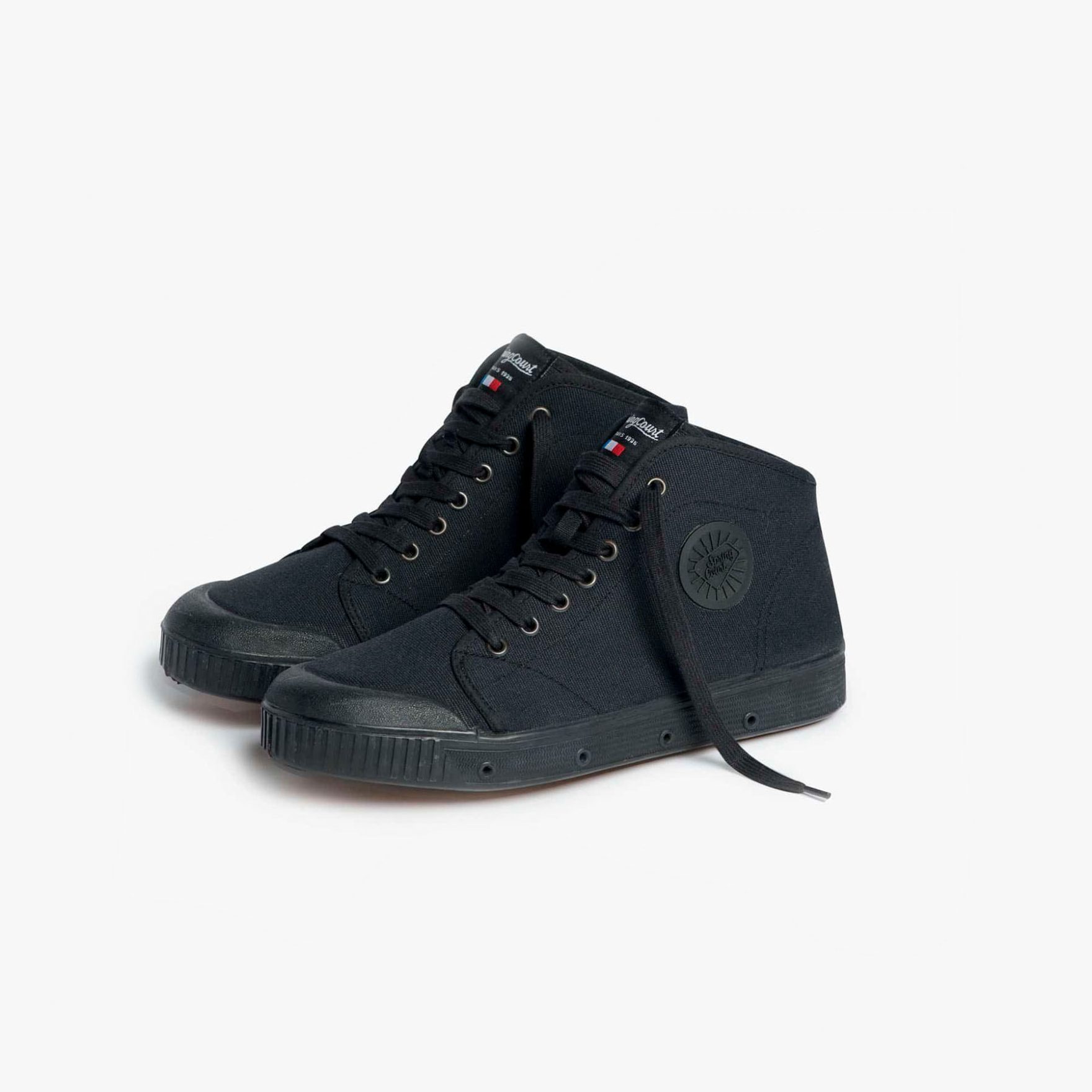 【SPRING COURT】B2 CLASSIC ORGANIC CANVAS / ブラック