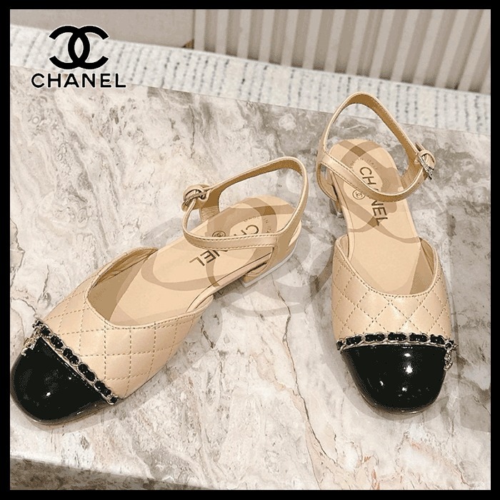 【大人エレガント☆】CHANEL サンダル CCロゴ