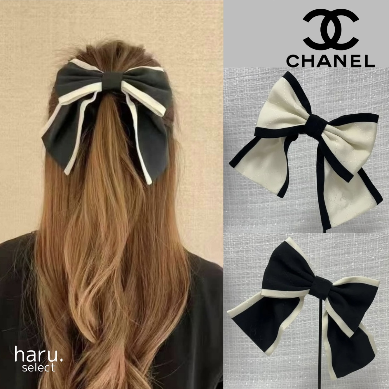 大きなりぼん♡エレガント上品【CHANEL】シャネル バレッタ