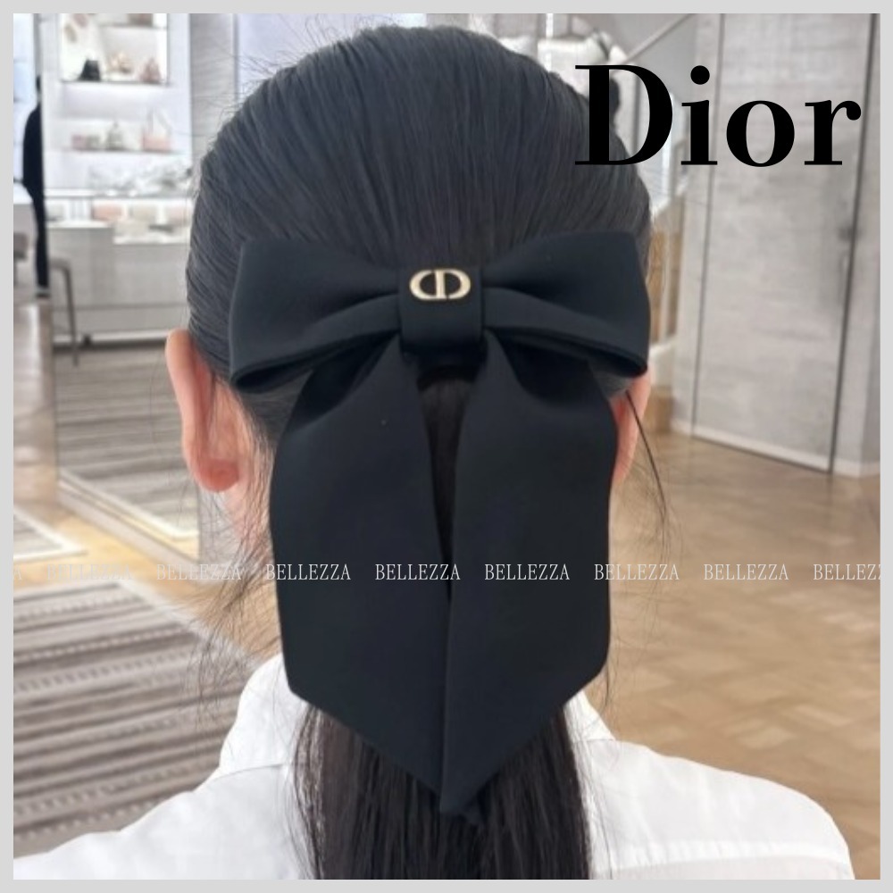 【上品に♪】Dior Twist リボンバレッタ