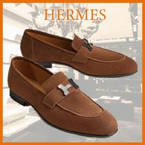 【カジュアルで都会的☆】HERMES モカシン Paris Men's