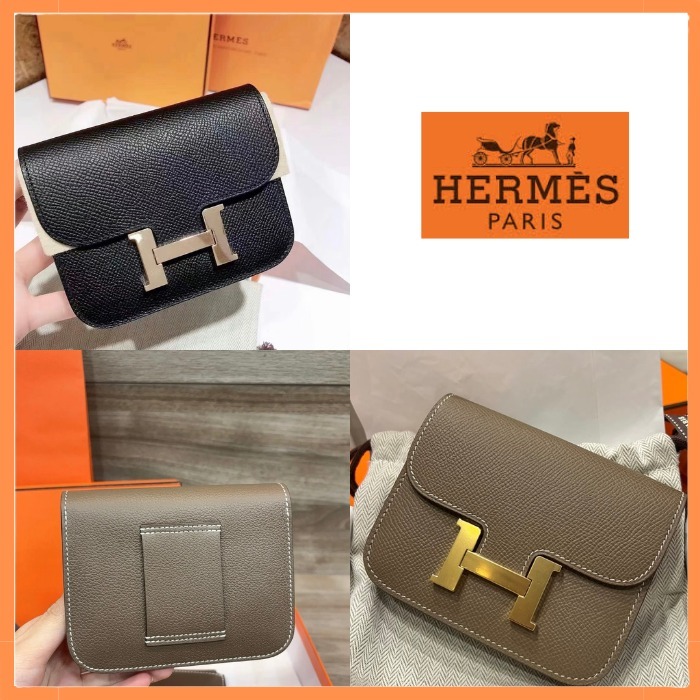 【大人気☆希少】HERMES★ コンスタンス コンパクト スリム