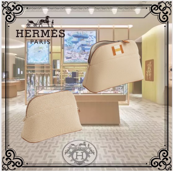 かわいい♪【HERMES】ボリードポーチ 《カザック》