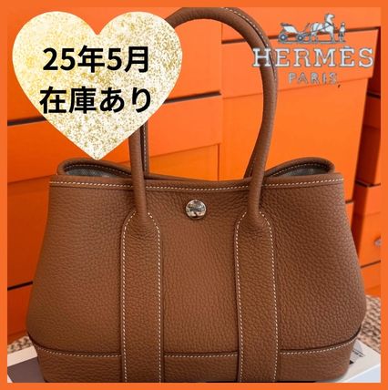 【落ち着いた印象のカラー♡】HERMES ガーデンパーティ23 エルメス ガーデンパーティ36/PM セサミ ヴォーエプソン