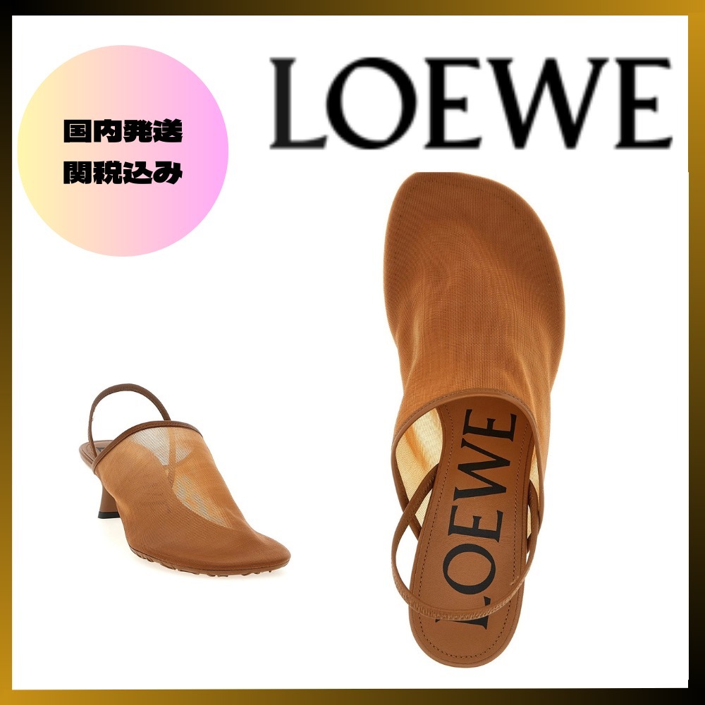 LOEWE 'Petal' slingbackレディース サンダル・ミュール