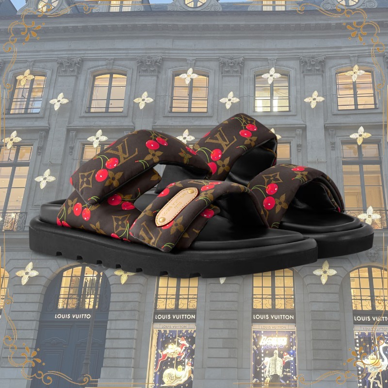 ★お早目に!★【LOUIS VUITTON】村上隆 プールピローサンダル