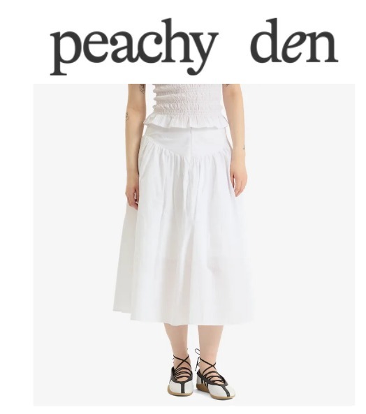 スカート Peachy Den Deba Midi Skirt